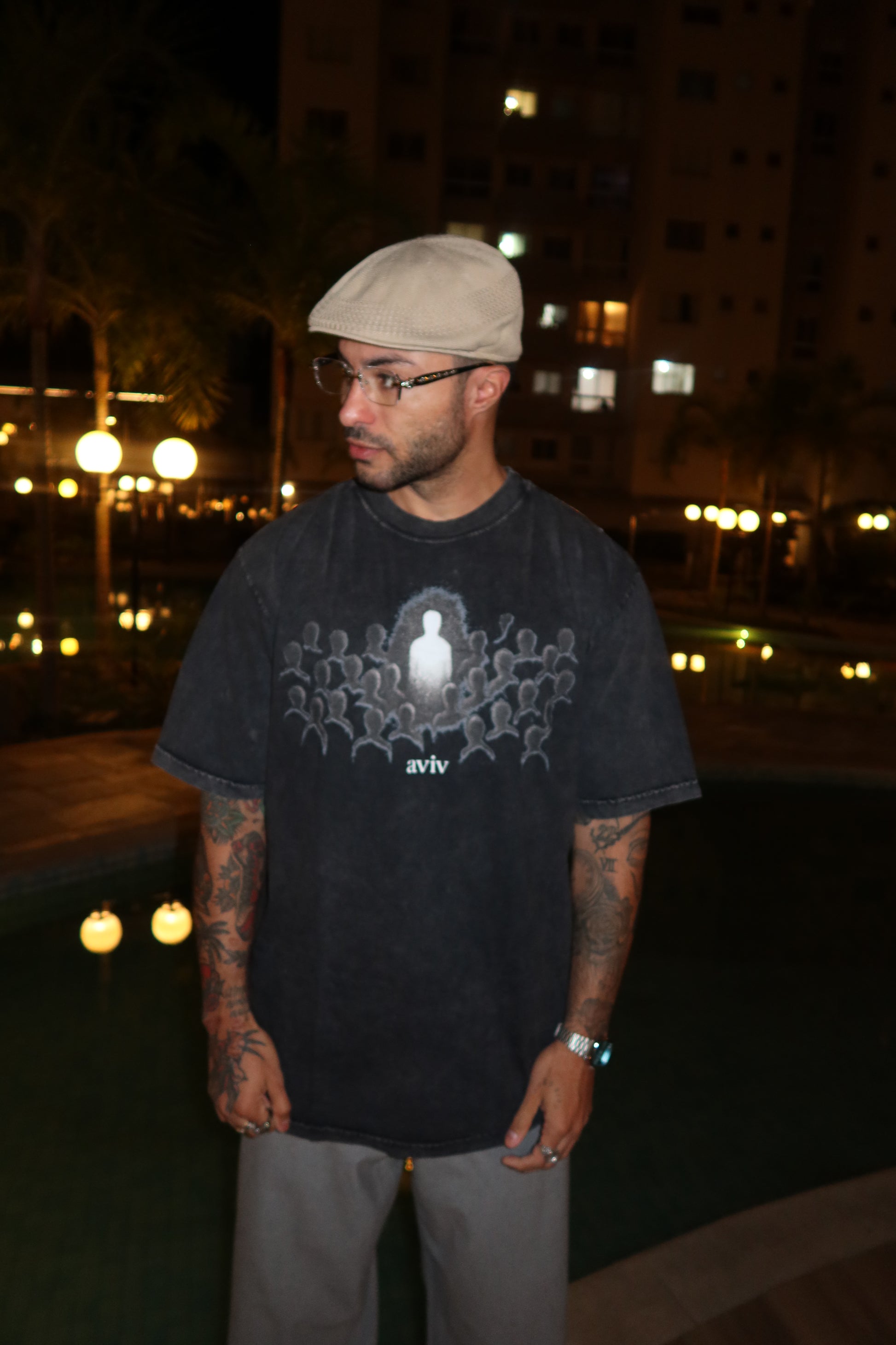 TEE OVERSIZED 'PREACHER'