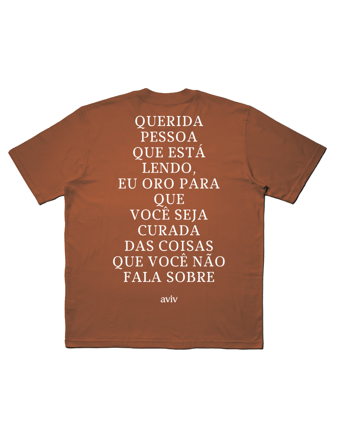 TEE OVERSIZED 'NÃO DESISTA'