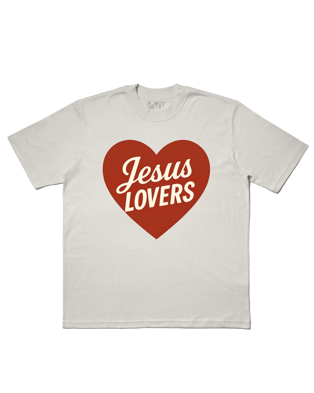 TEE OVERSIZED 'LOVERS CLUB'
