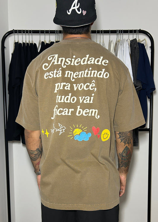TEE OVERSIZED ‘ANSIEDADE’
