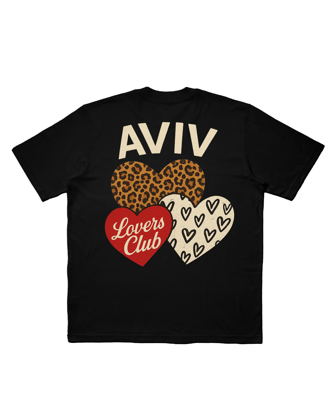TEE OVERSIZED 'LOVERS CLUB'