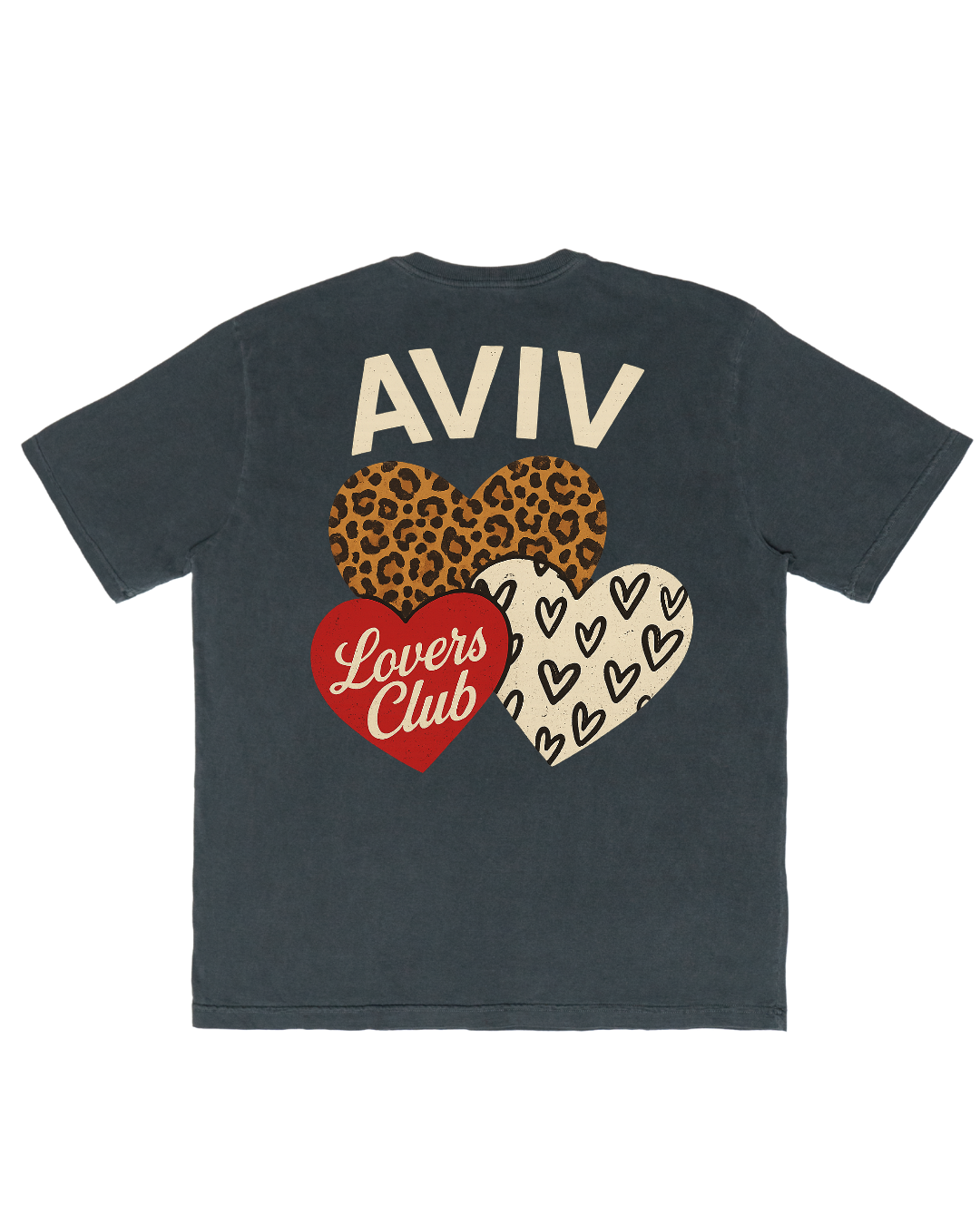 TEE OVERSIZED 'LOVERS CLUB'