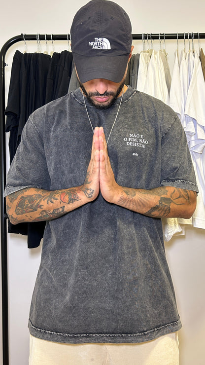 TEE OVERSIZED 'NÃO DESISTA'
