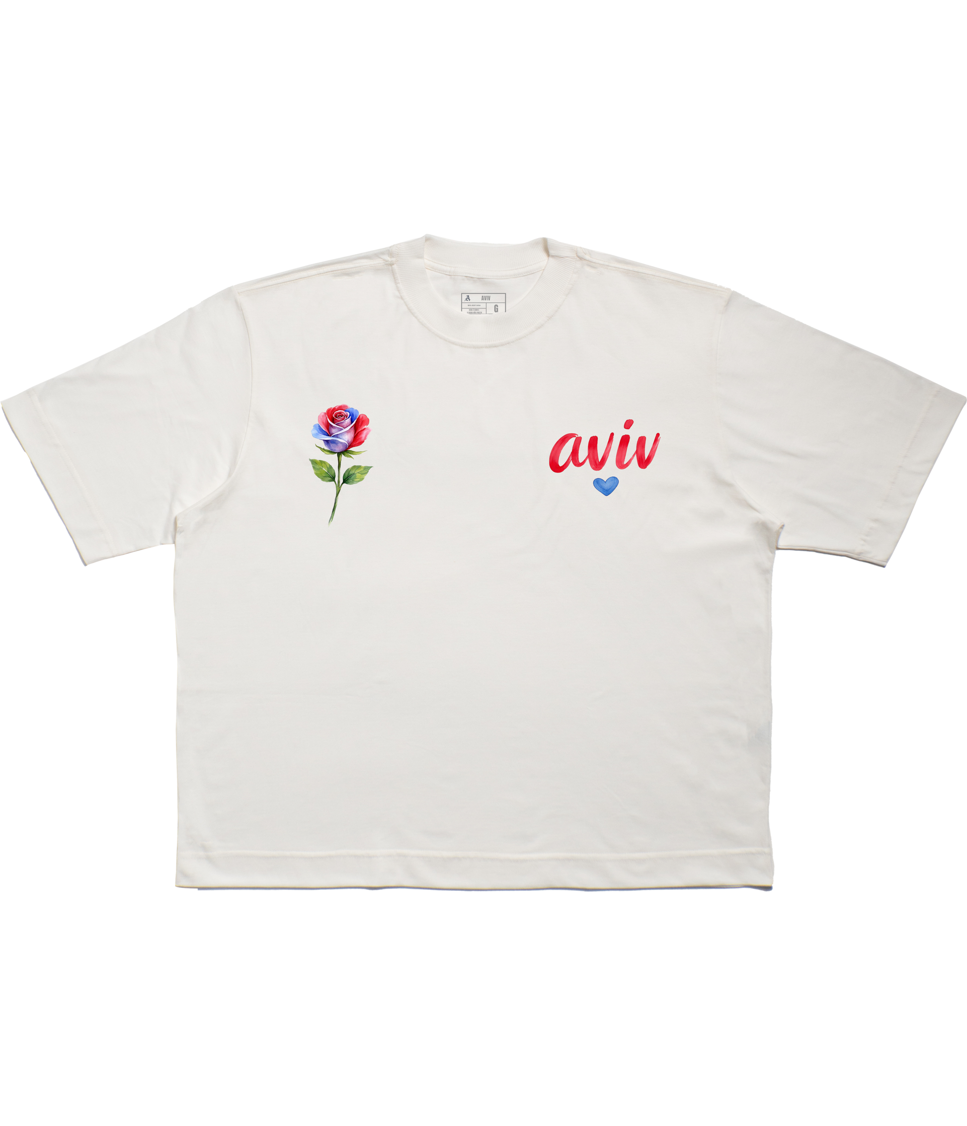 TEE BOXY 'ROMÂNTICOS'