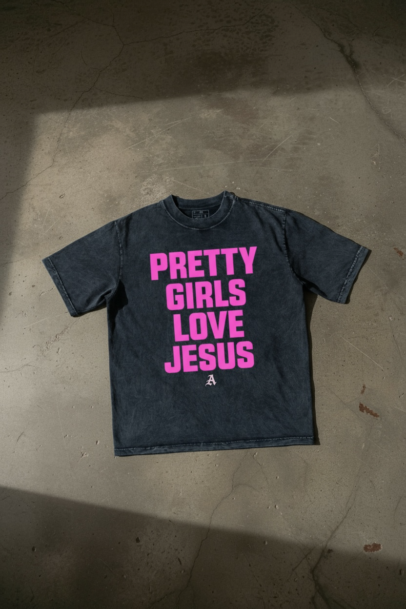 TEE OVERSIZED 'PRETTY GIRLS'