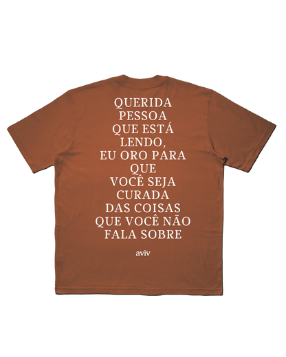 TEE OVERSIZED 'NÃO DESISTA'