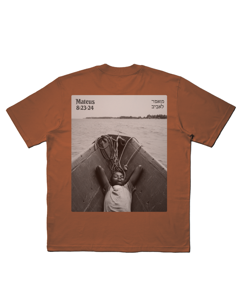 CAMISETA OVERSIZED 'BARCO' [FRENTE E COSTAS]