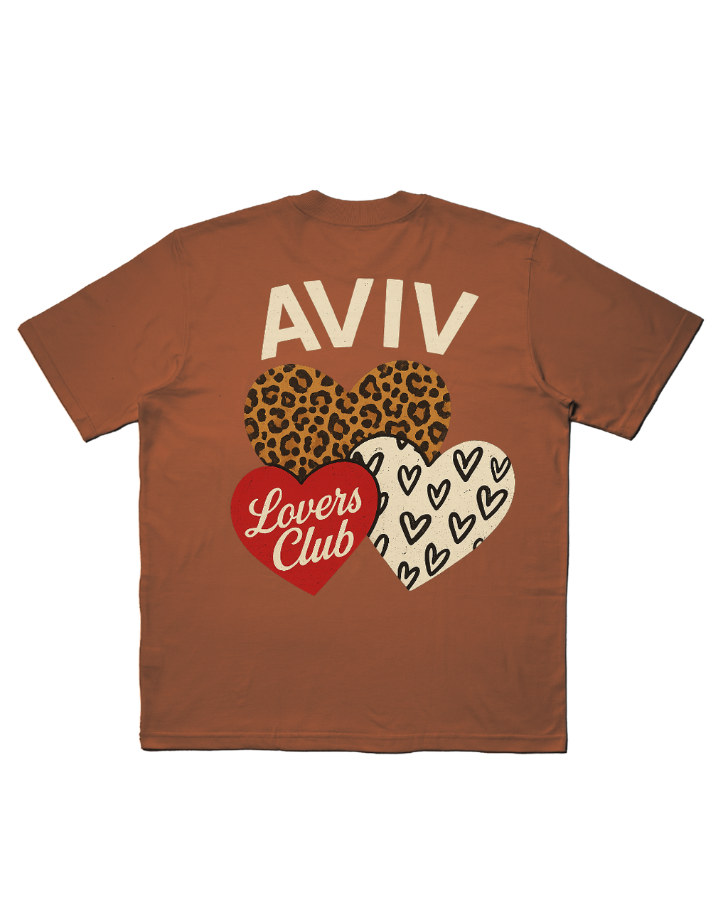 TEE OVERSIZED 'LOVERS CLUB'
