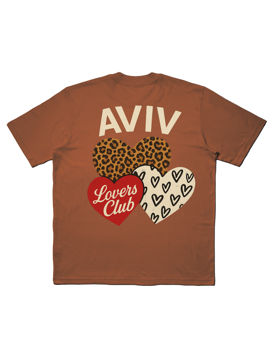 TEE OVERSIZED 'LOVERS CLUB'