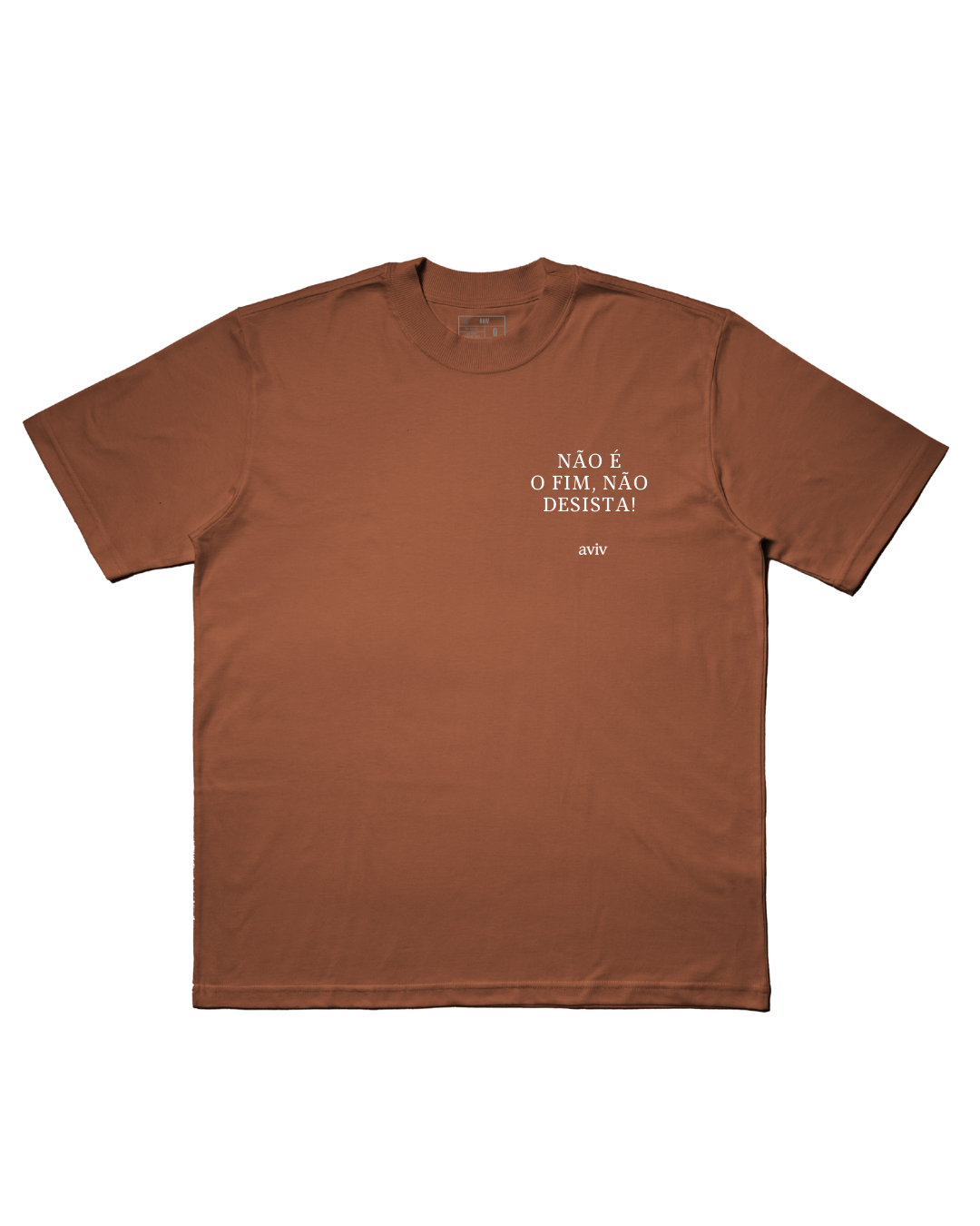 TEE OVERSIZED 'NÃO DESISTA'