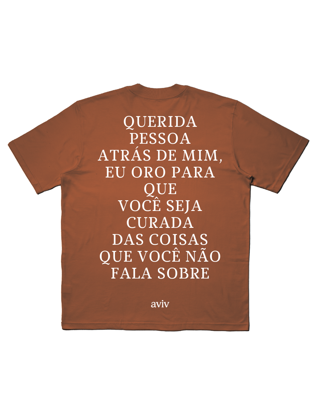 TEE OVERSIZED 'NÃO DESISTA'