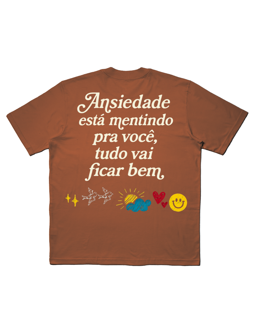 TEE OVERSIZED ‘ANSIEDADE’