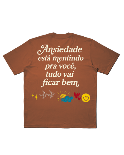 TEE OVERSIZED ‘ANSIEDADE’
