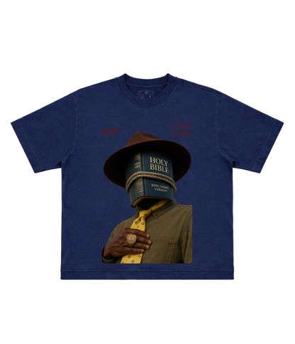 TEE BOXY 'BIBLE FACE'