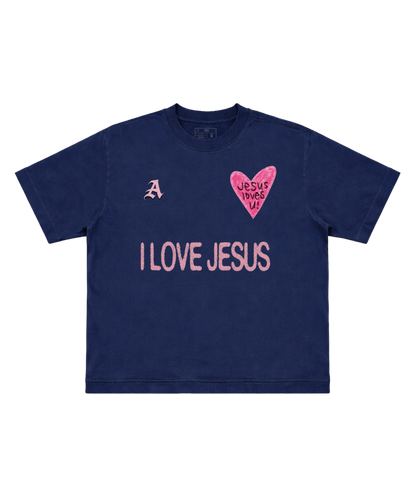 TEE BOXY 'JESUS LOVES U'