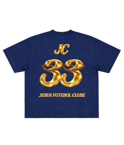 TEE BOXY 'JESUS FC - DOURADO'