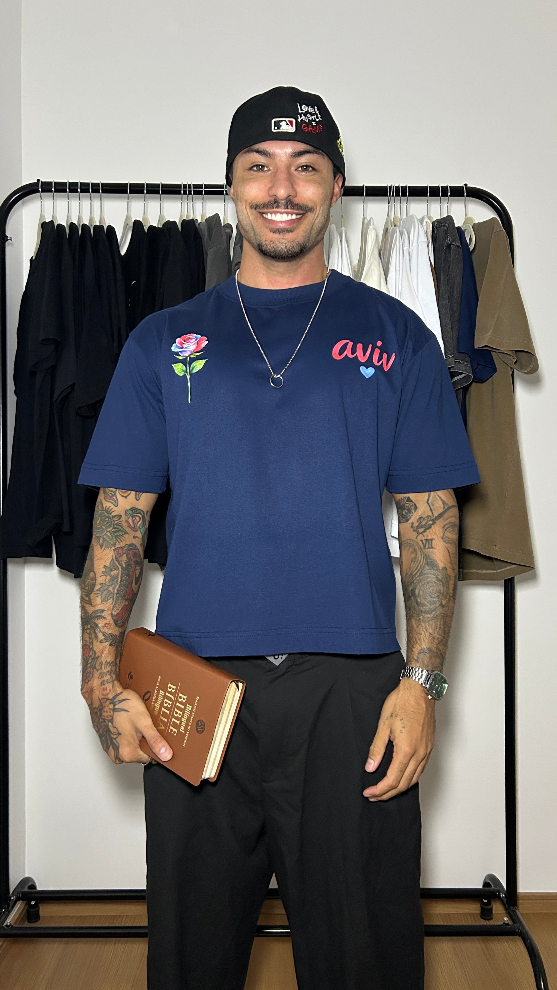 TEE BOXY 'ROMÂNTICOS'