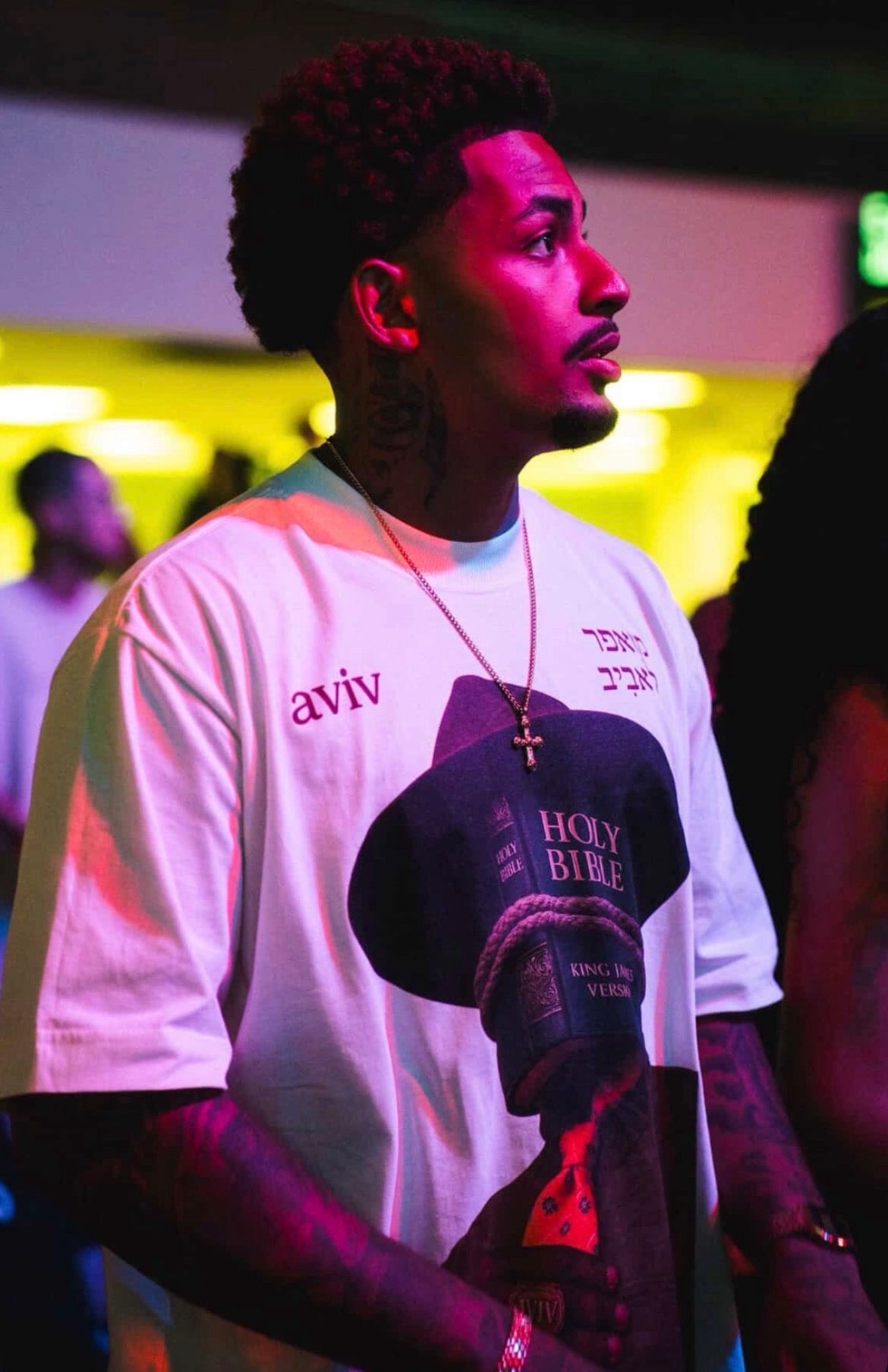 TEE BOXY 'BIBLE FACE'