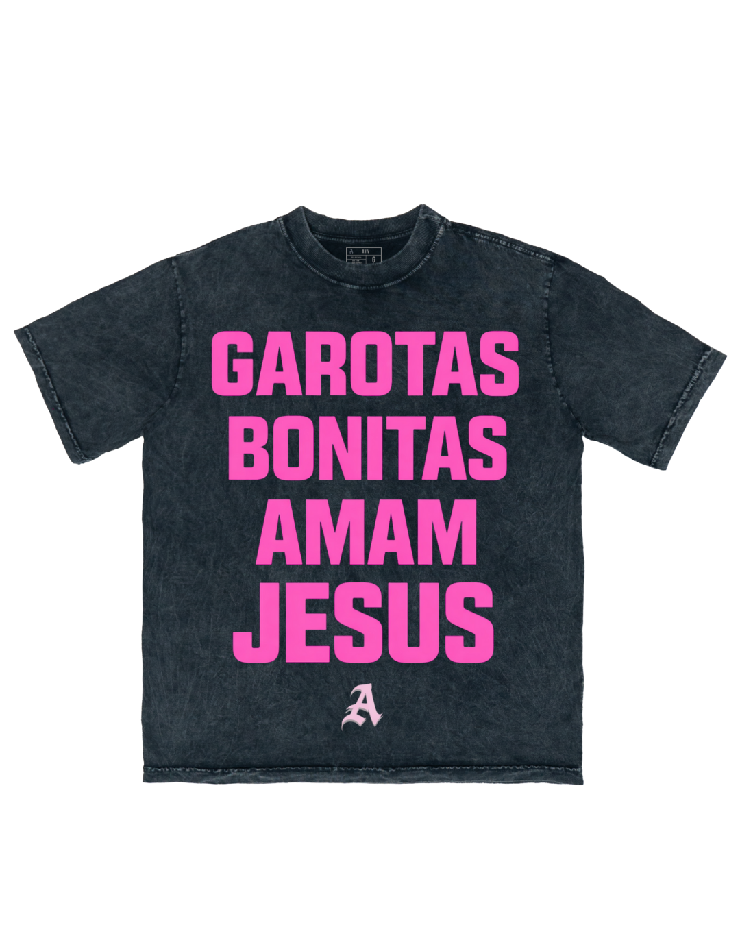 CAMISETA OVERSIZED 'PRETTY GIRLS - PORTUGUÊS' [FRENTE]