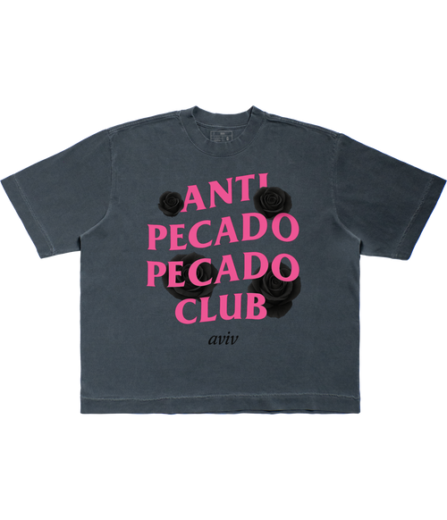 CAMISETA BOXY 'ANTI PECADO'