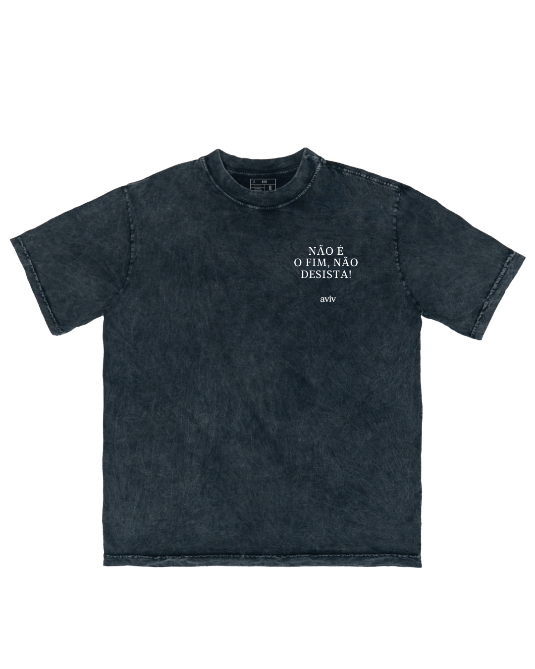 TEE OVERSIZED 'NÃO DESISTA'