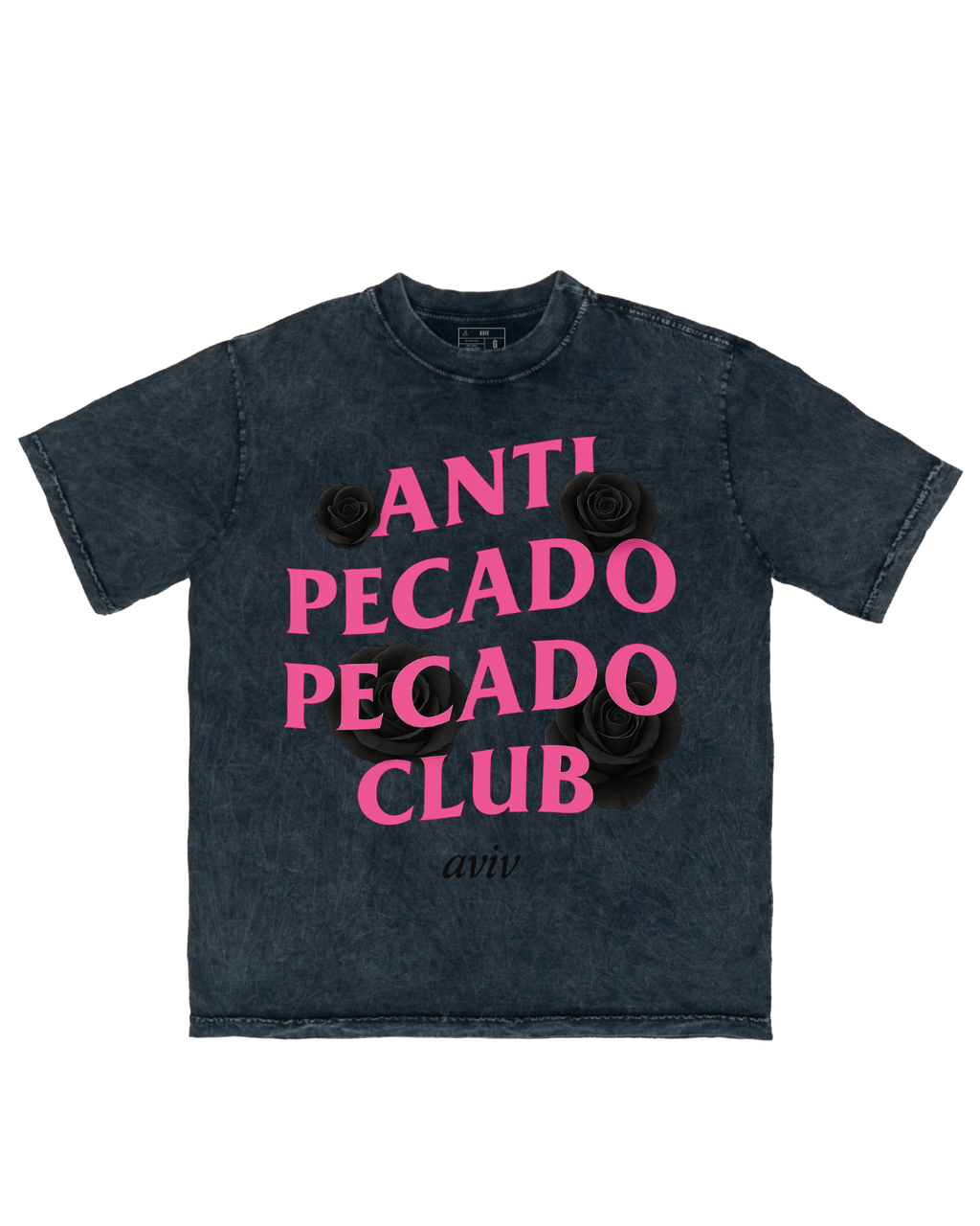 CAMISETA OVERSIZED 'ANTI PECADO' [FRENTE]