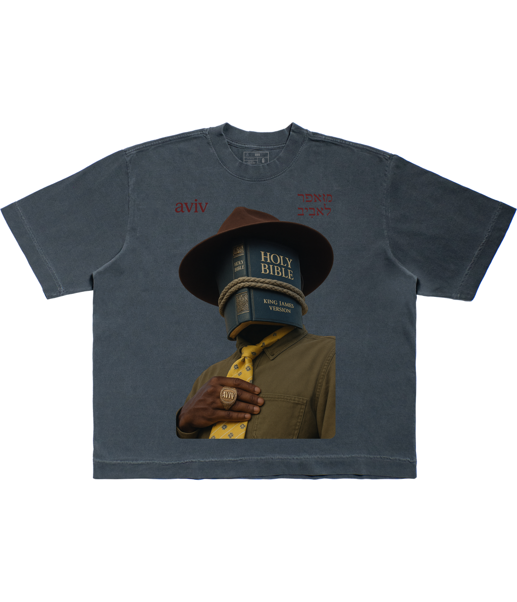 CAMISETA BOXY 'BIBLE FACE'