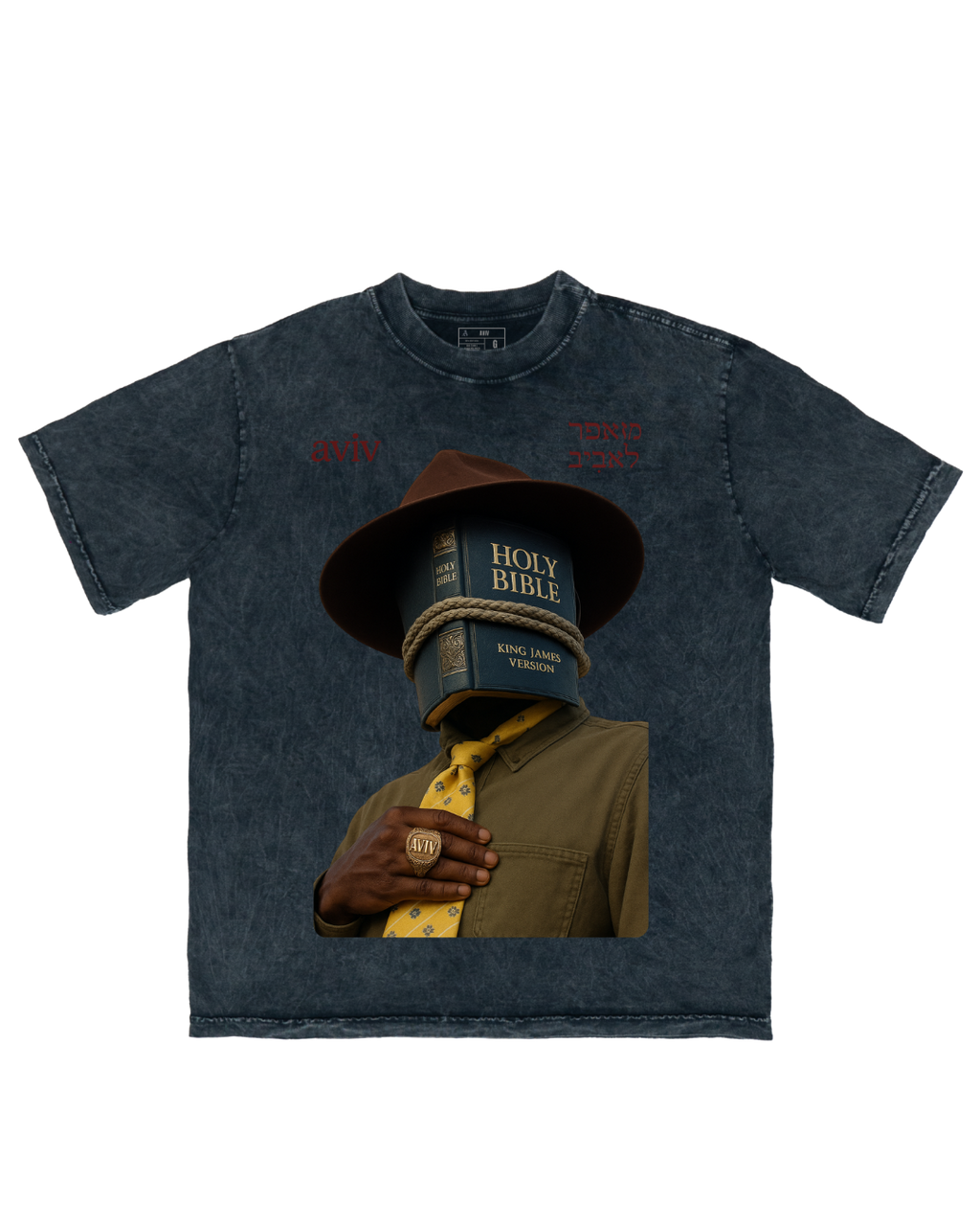 CAMISETA OVERSIZED 'BIBLE FACE'