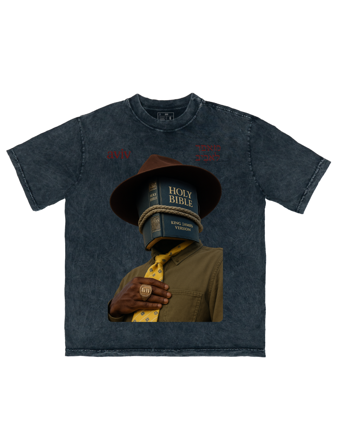 TEE OVERSIZED 'BIBLE FACE'