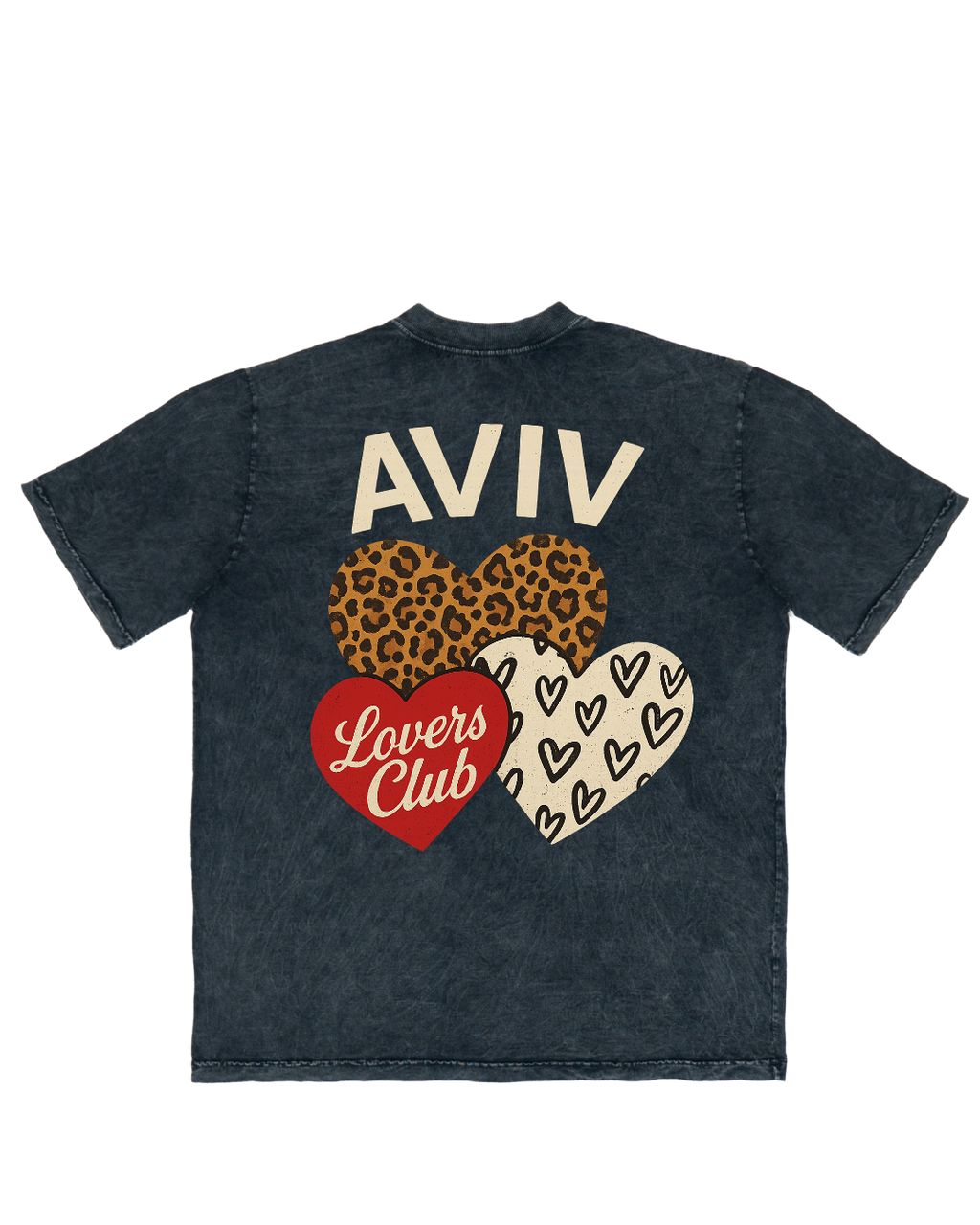 TEE OVERSIZED 'LOVERS CLUB'