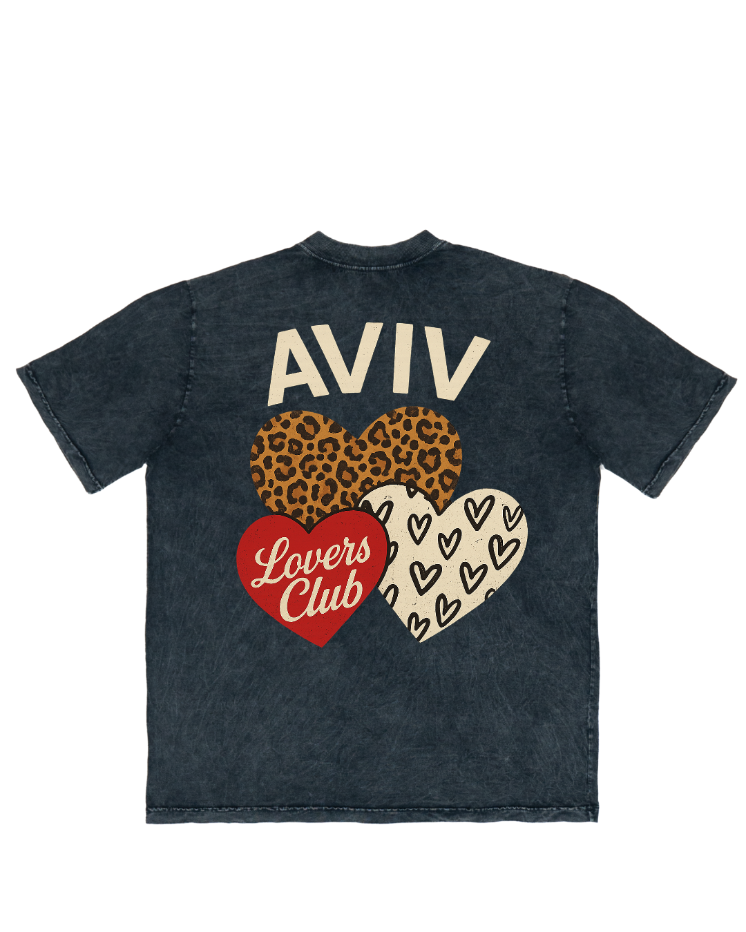 TEE OVERSIZED 'LOVERS CLUB'