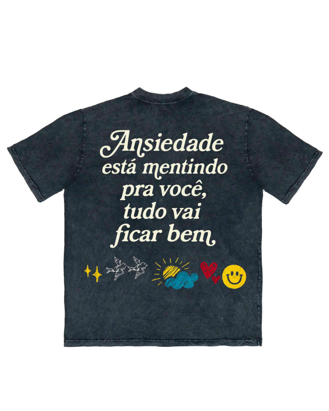 TEE OVERSIZED ‘ANSIEDADE’