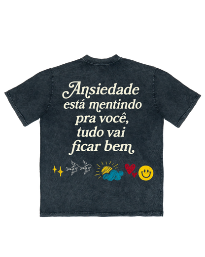 TEE OVERSIZED ‘ANSIEDADE’