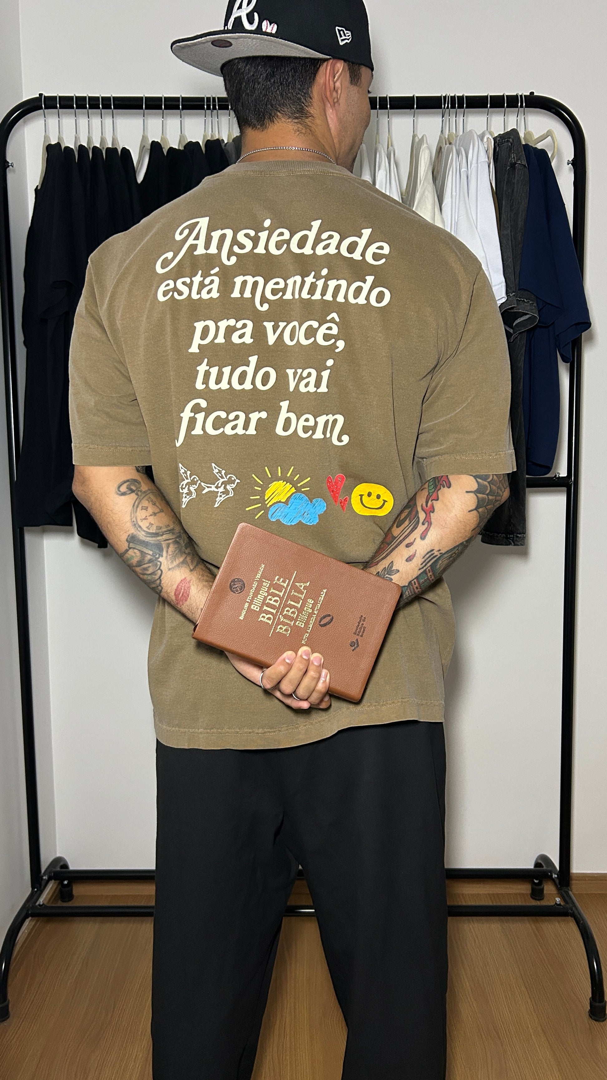 TEE OVERSIZED ‘ANSIEDADE’