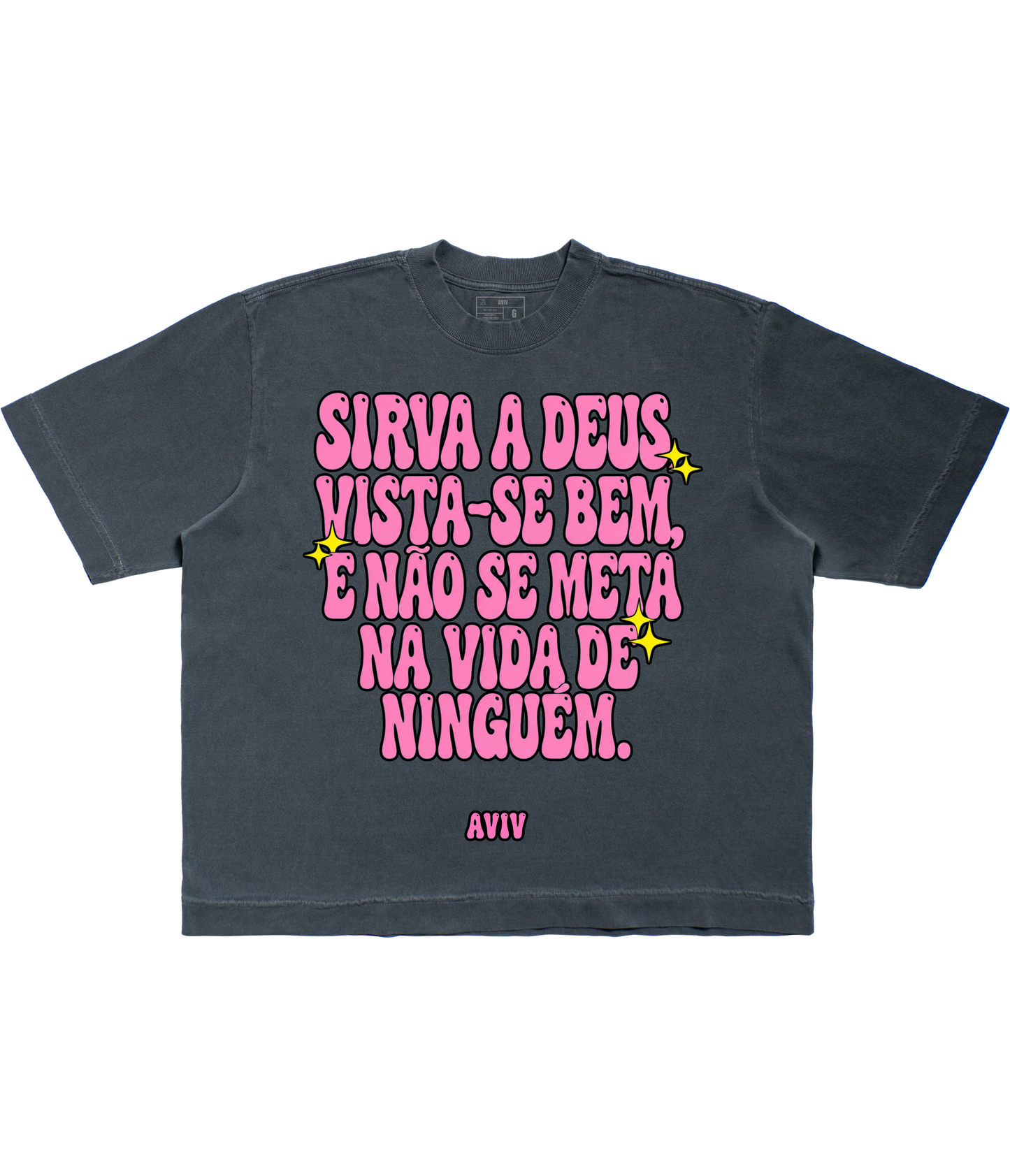 {PRÉ VENDA} TEE BOXY 'DICA’