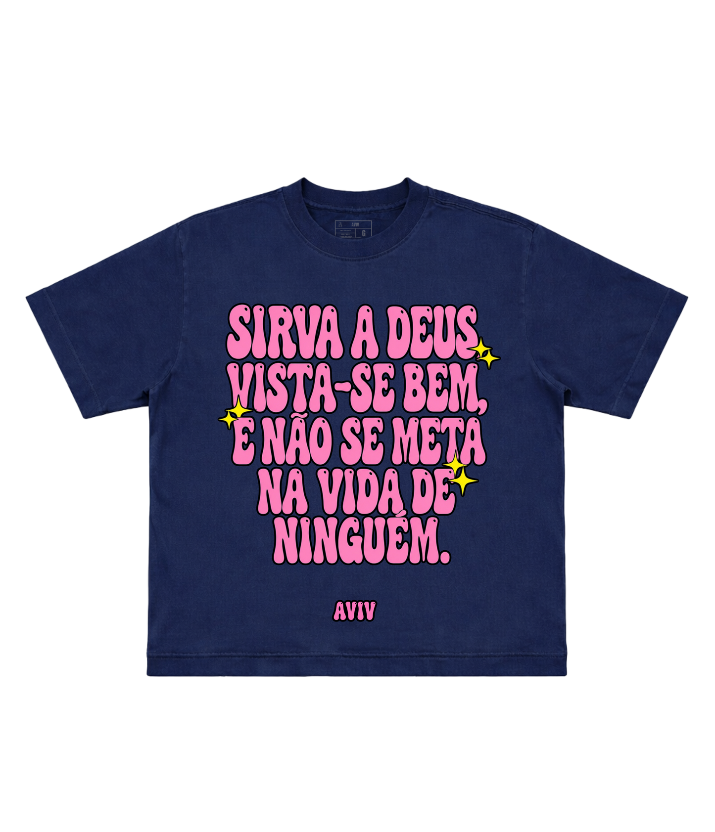 {PRÉ VENDA} TEE BOXY 'DICA’