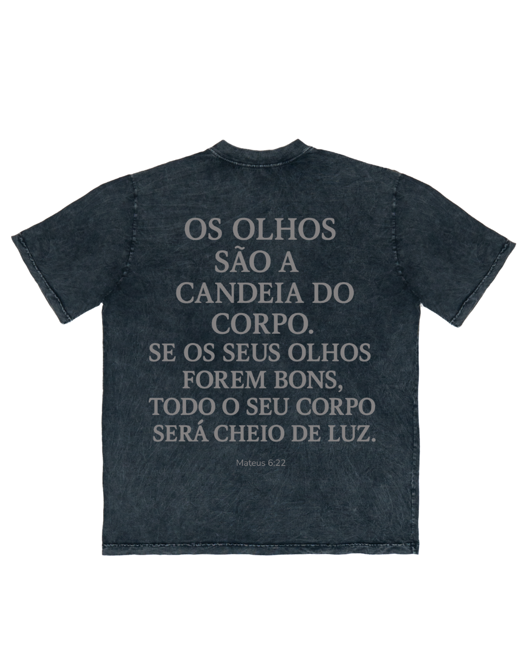 CAMISETA OVERSIZED 'OLHOS' [FRENTE E COSTAS]