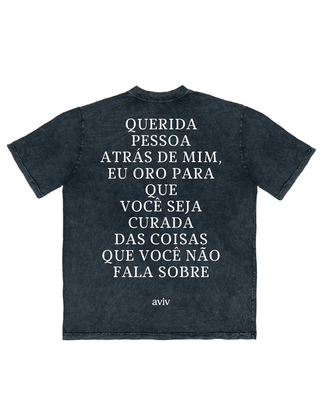 TEE OVERSIZED 'NÃO DESISTA'