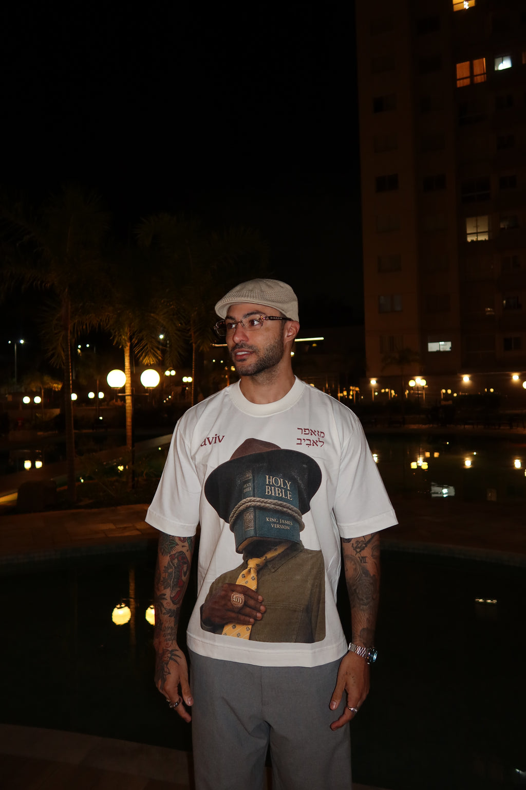 CAMISETA BOXY 'BIBLE FACE'