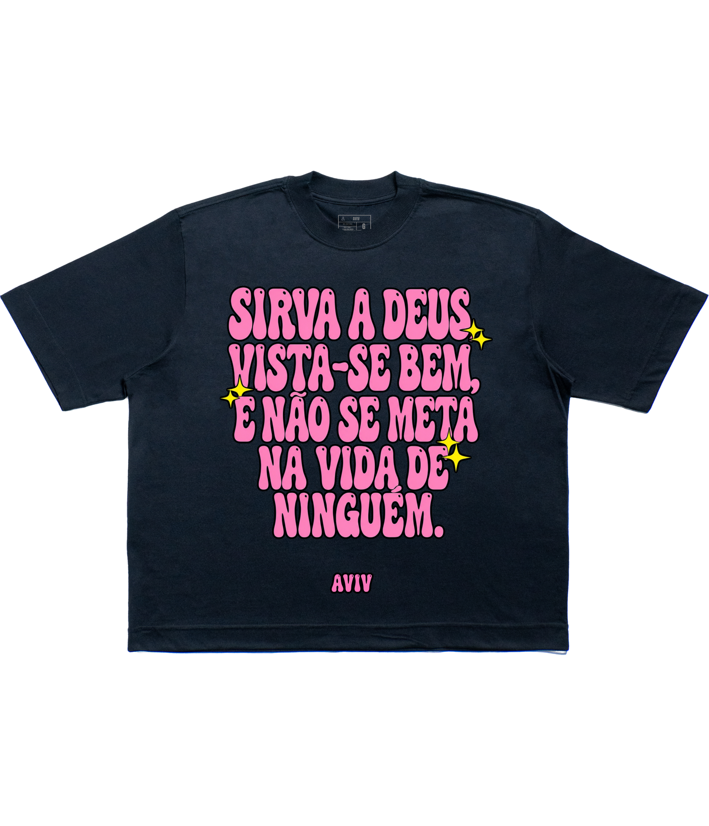 {PRÉ VENDA} TEE BOXY 'DICA’