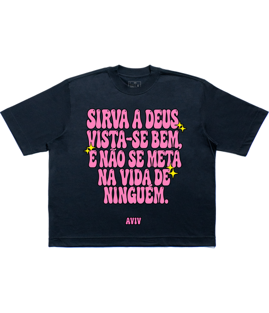 {PRÉ VENDA} TEE BOXY 'DICA’