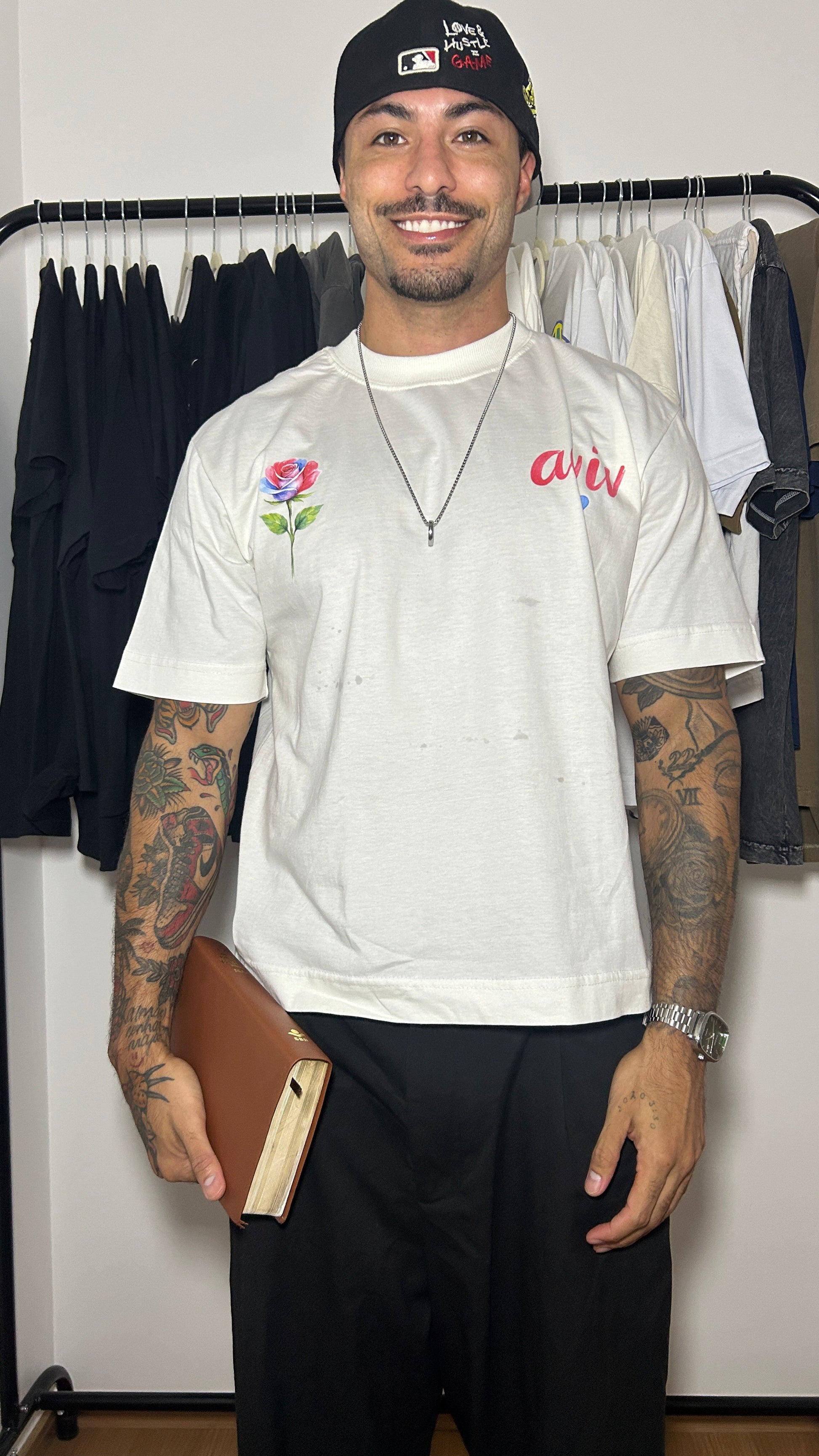 TEE BOXY 'ROMÂNTICOS'