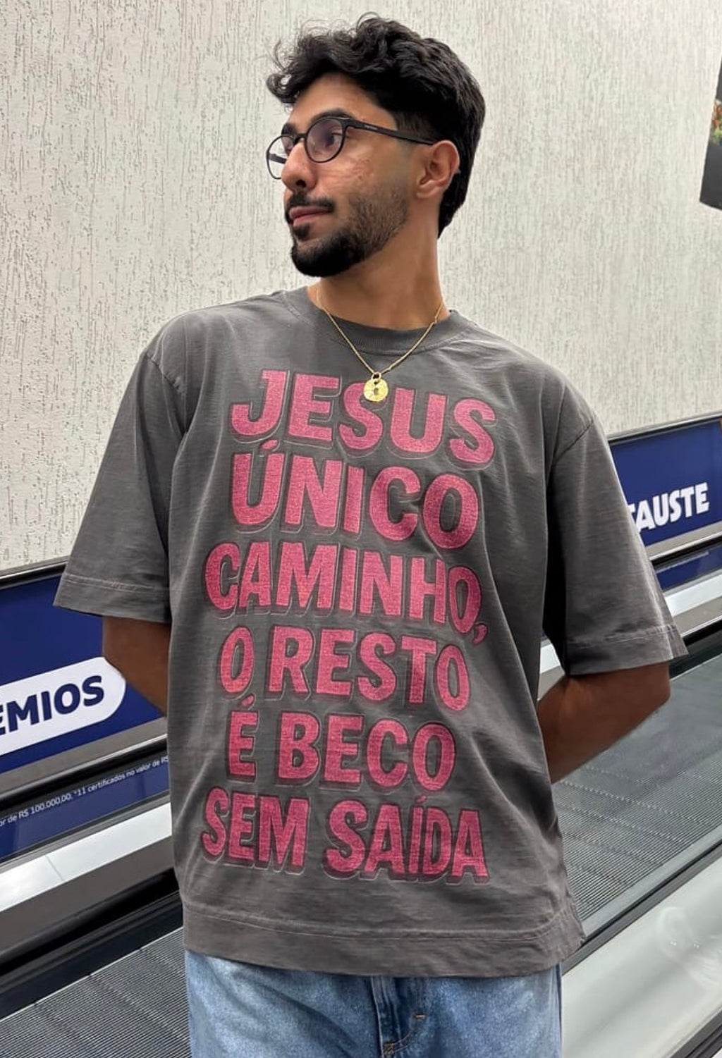 CAMISETA OVERSIZED ‘BECO’ [FRENTE]