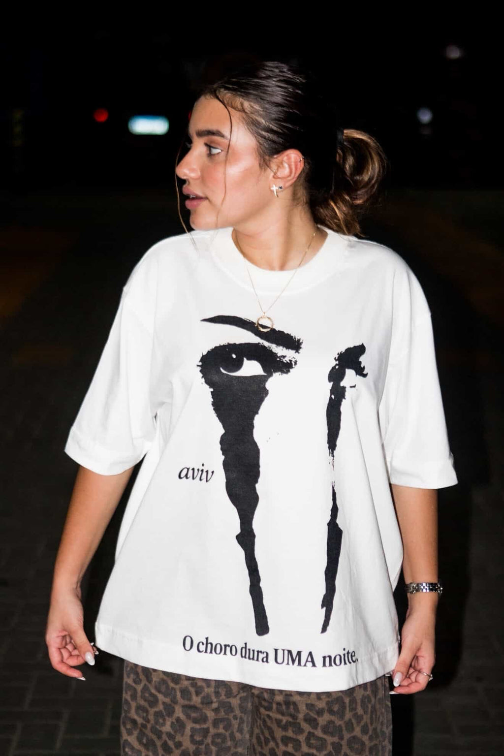 CAMISETA BOXY 'CHORO' [FRENTE]