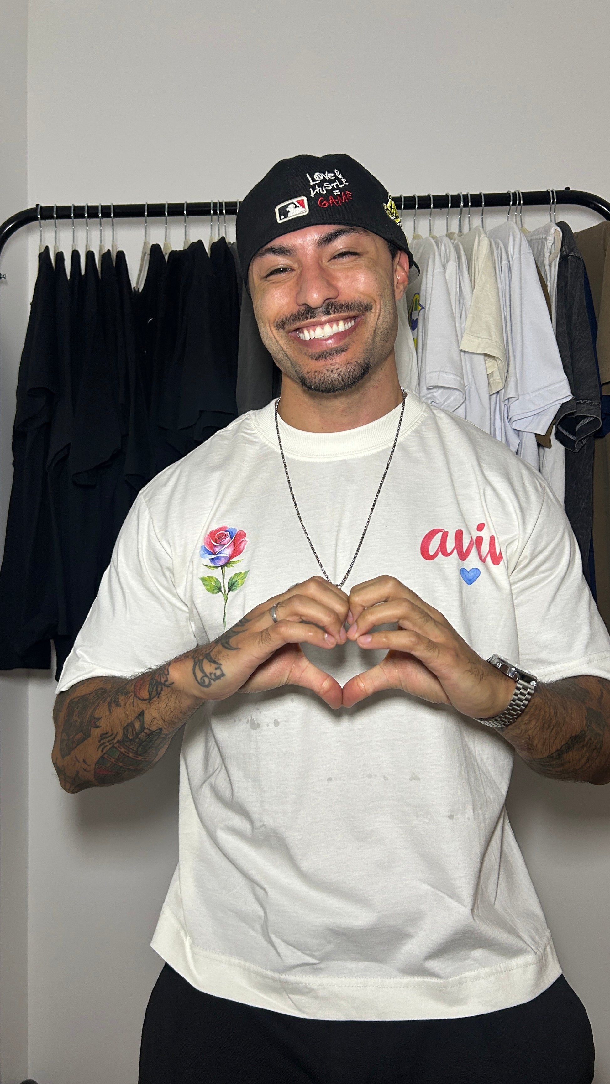 TEE BOXY 'ROMÂNTICOS'