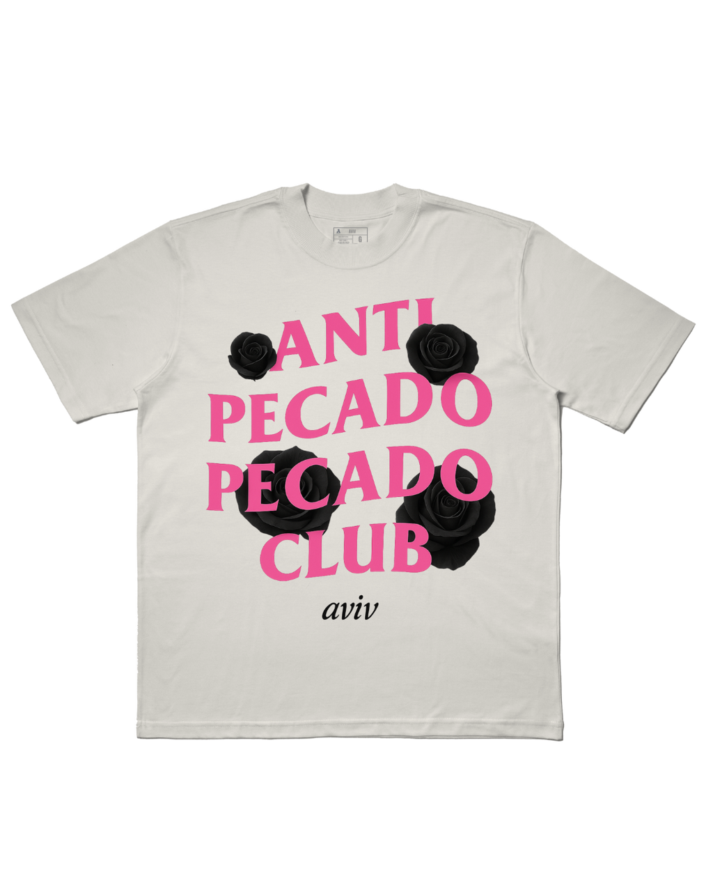 CAMISETA OVERSIZED 'ANTI PECADO' [FRENTE]