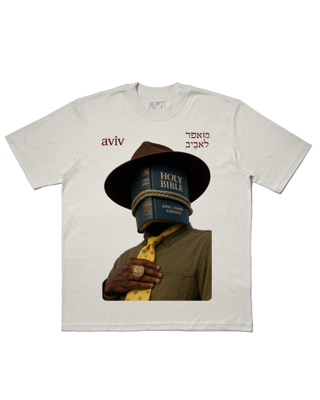 CAMISETA OVERSIZED 'BIBLE FACE'