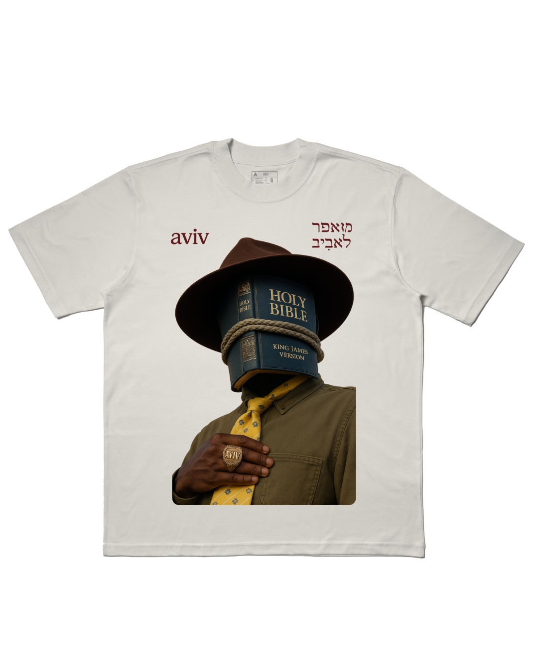 TEE OVERSIZED 'BIBLE FACE'