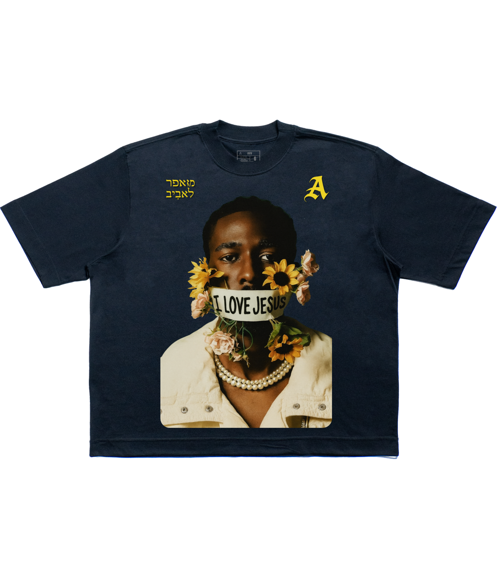 CAMISETA BOXY 'FLORES'