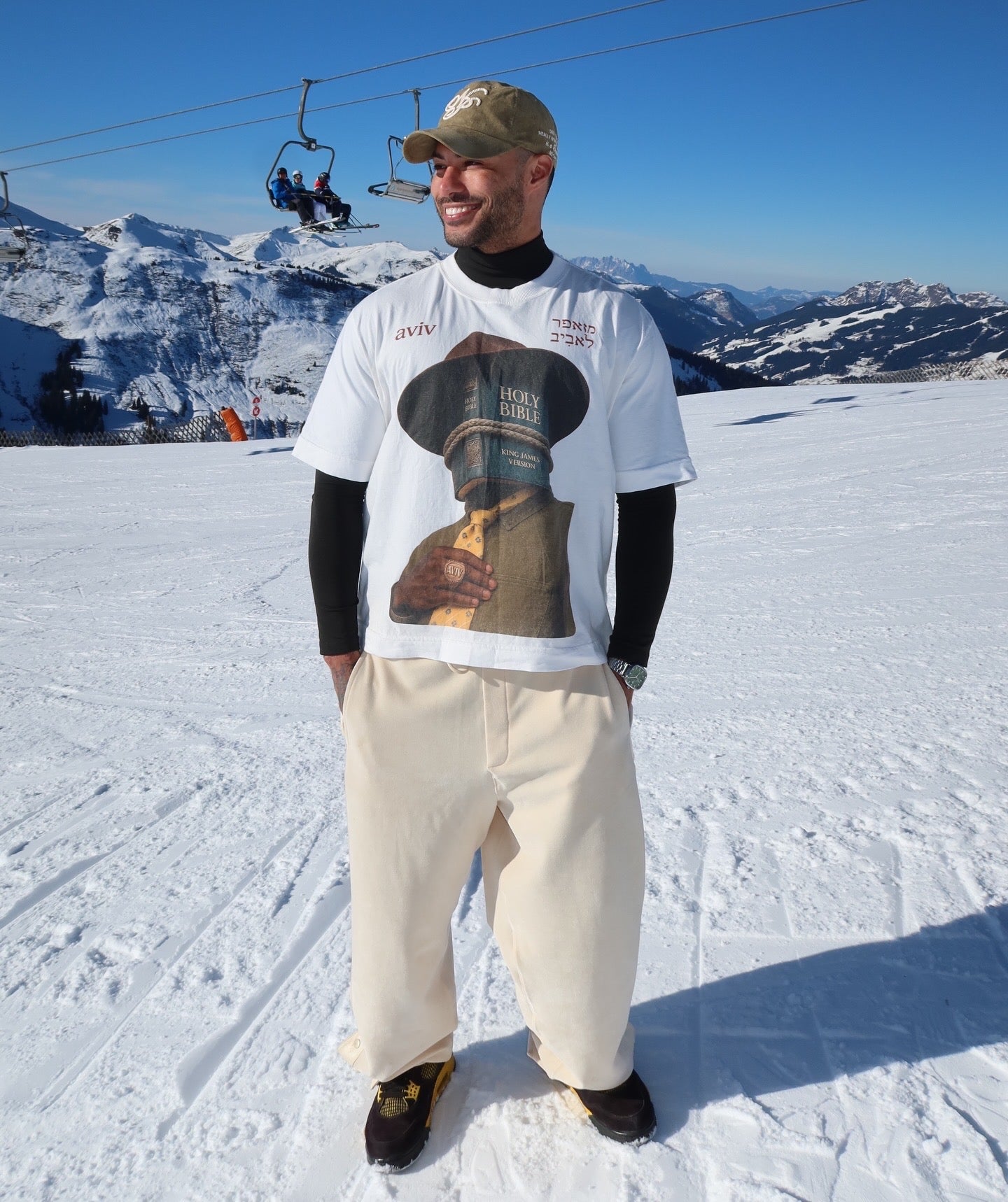 CAMISETA BOXY 'BIBLE FACE' [FRENTE]